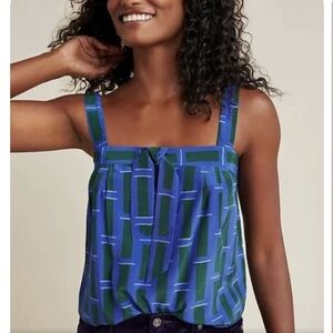 Anthropologie Corey Lynn Calter Geometric Structured Tank Small